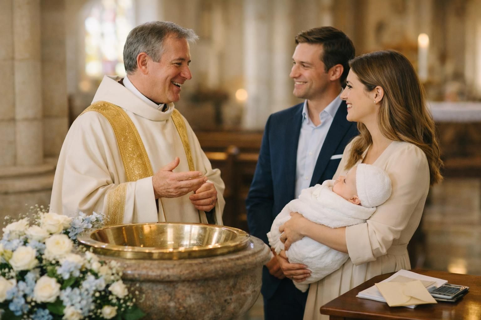 découvrez le coût moyen d'un baptême catholique en france, incluant les frais d'église, la cérémonie, et les éventuelles dépenses supplémentaires.