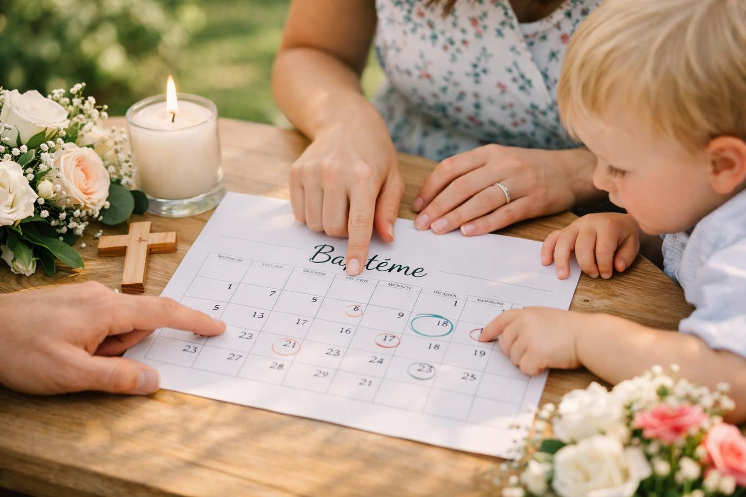 découvrez nos conseils pratiques pour choisir la date idéale de votre baptême et organiser un moment inoubliable en famille.