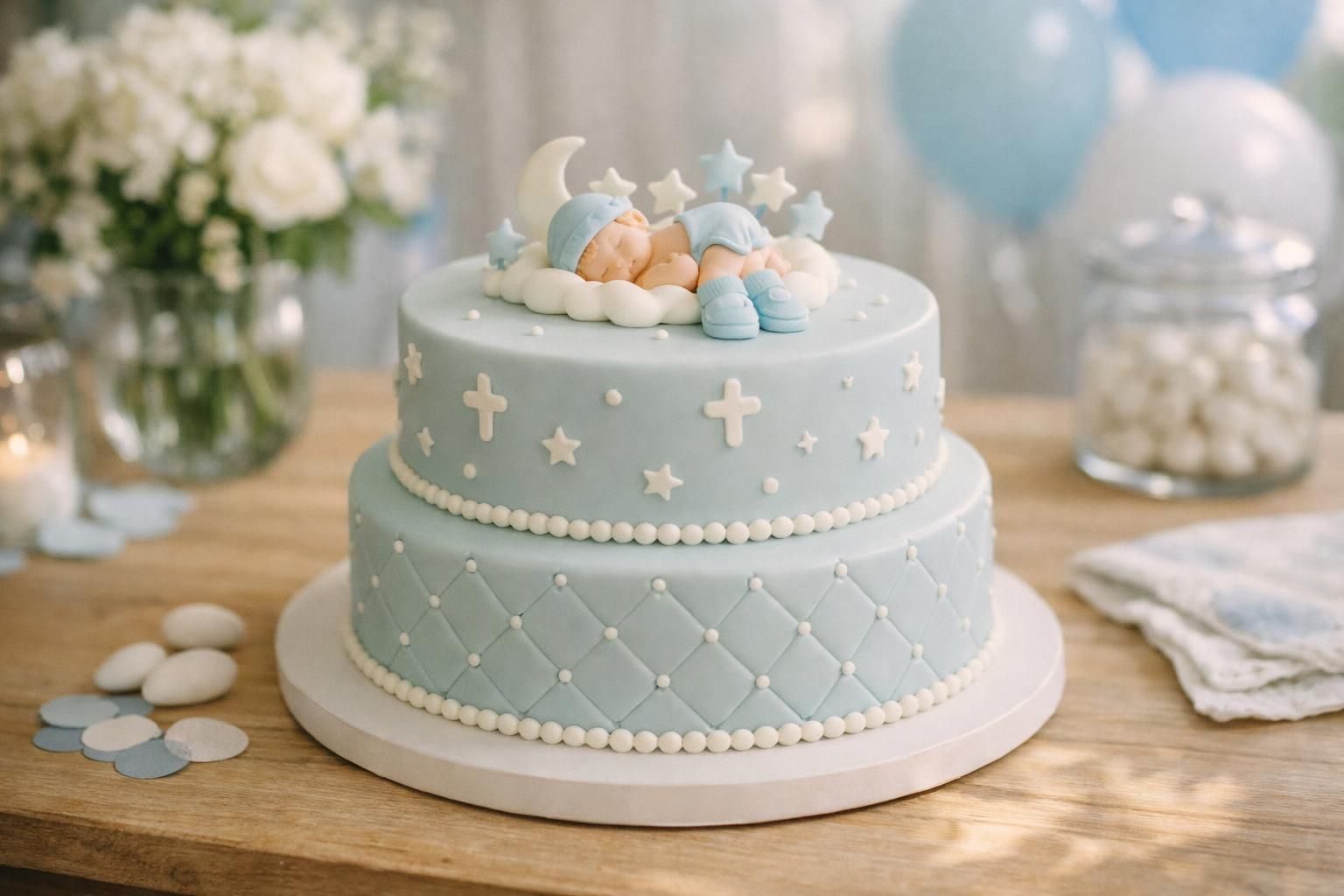 découvrez nos idées de gâteaux parfaits pour un baptême de garçon, alliant saveurs délicates et décoration adaptée à cette occasion spéciale.
